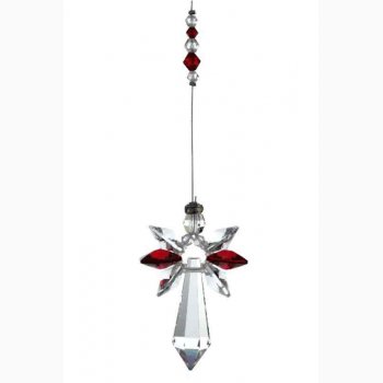 Regnbuedanner Skytsengel Granat Krystal