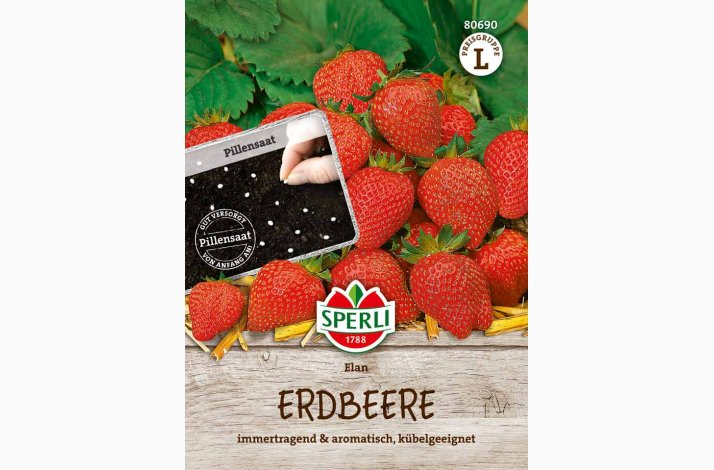 Jordb�r Elan - Fr� (piller)