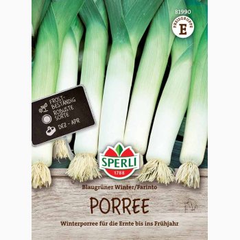 Porrefr blgrn vinter Farinto - Porre