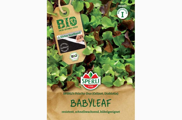 kologiske fr Babyleaf miks, sbnd