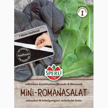 Mini-Romanasalat Lffelchen-Kombination, fr Sbnd