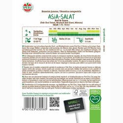 Asia-Salat Red &amp; Green og Pak Choi, fr Sbnd