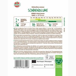 Helianthus Annuus L. Sperli Rote Sonne - solsikke