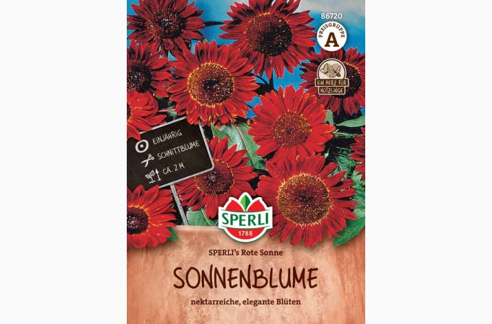 Helianthus Annuus L. Sperli Rote Sonne - solsikke