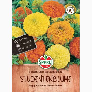 Fljlsblomst fr Sunshine Splendor Mix, tagetes