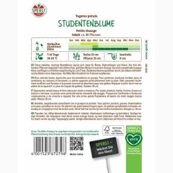 Fljlsblomst fr Petite Orange, tagetes