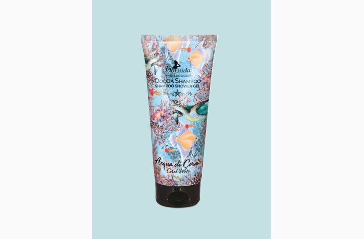 SHAMPOO shower gel  - Coral Water - Koralvand 200 ml - Florinda