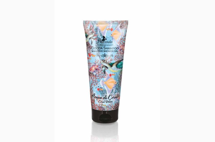 SHAMPOO shower gel  - Coral Water - Koralvand 200 ml - Florinda