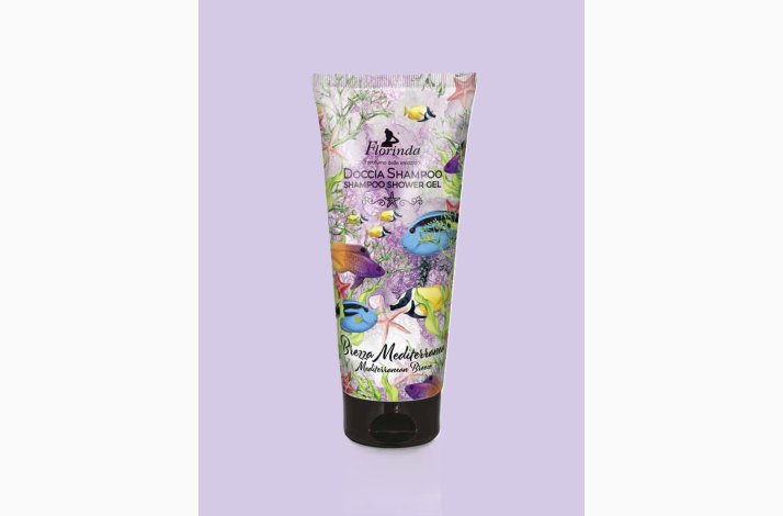 SHAMPOO shower gel -  Mediterranean Breeze - Middelhavsbrise - 200 ml - Florinda