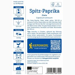 Spitz-Paprika Zlata - Spidspeber