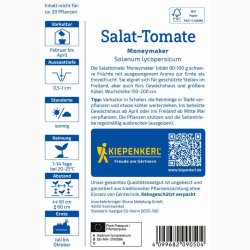 Salat-Tomate Moneymaker - Salattomat 'Moneymaker' - Tomatfr
