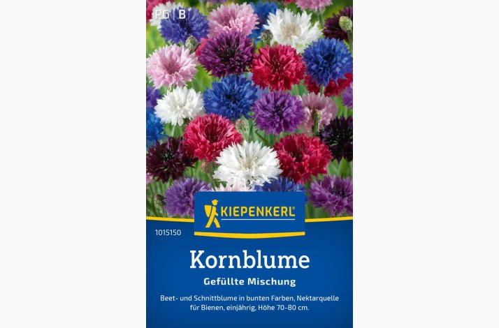 Centaurea cyanus Kornblomst blanding - Kornblume Gefllte