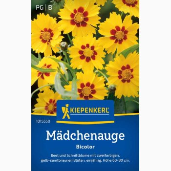 Coreopsis tinctoria pigeje tofarvet Sknhedsje - Mdchenauge Bicolor  