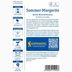 Sommer-Margerite Bunte Wucherblumen - Trefarvet Guldblomst