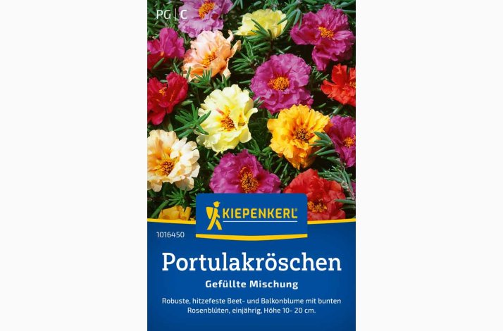 Portulakrschen Gefllte Mischung fyldte Portulakrose, blanding