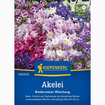 Aquilegia caerulea Biedermeier - Akeleje