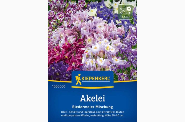 Aquilegia caerulea Biedermeier - Akeleje