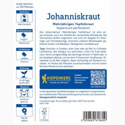 Hypericum Perforatum - Johannesurt, prikbladet perikon, Flerrig Tpfelkraut, 