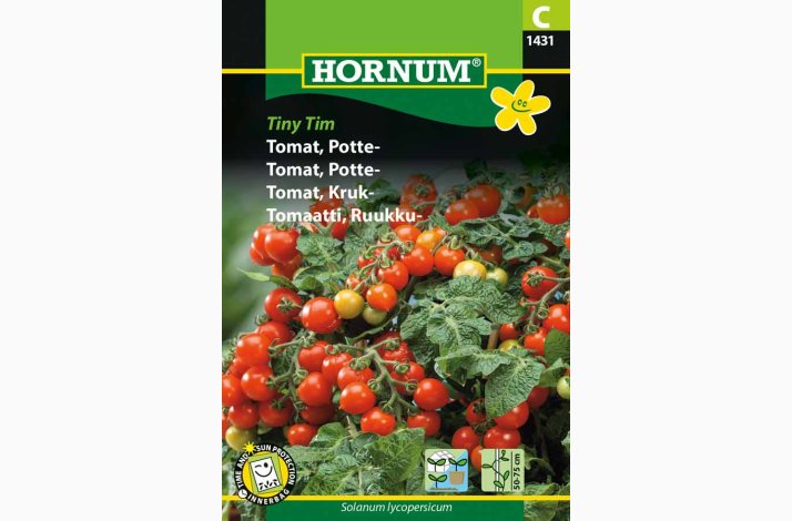 Pottetomat �Tiny Tim� � Fr� (r�kker til ca. 15 planter)