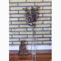 Kunstig Plante Eucalyptus gren 70 cm Lilla/rdlige farver