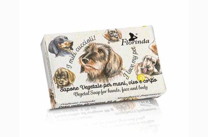 Hndsbe 50 G - Dachshunds - Gravhunde ( I love my pet) duft af jordbr - Florinda
