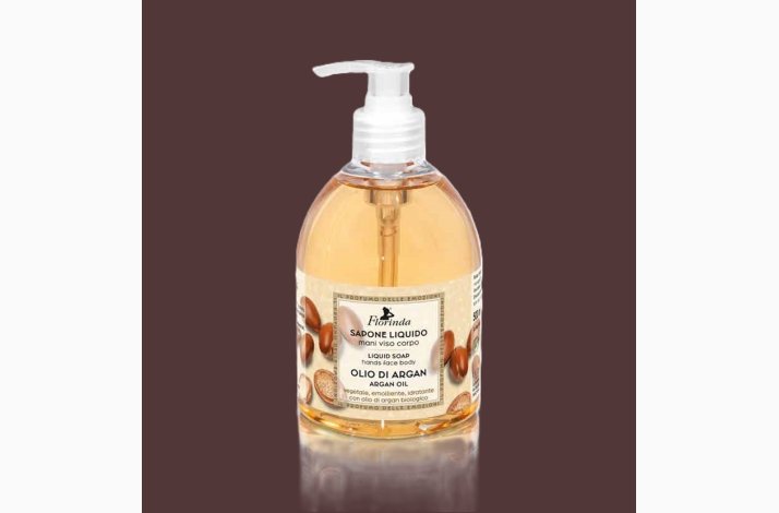 Flydende Hnd-krop og ansigtssbe - Argan olie - 500 ml - Florinda