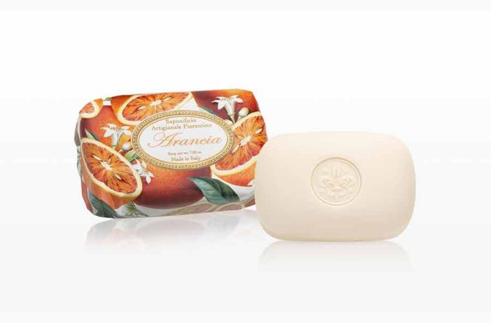 Fast h�nds�be � Orange / Appelsin (Arancia) � 200 g � Saponificio Artigianale Fiorentino