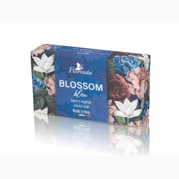 Hndsbe 100 G - Bleu/Bl - Blossom duft af eukalyptus-, mynte, cyclamen, lliljekonval og rose