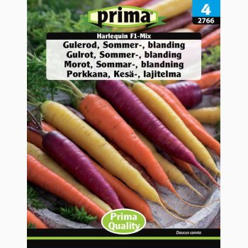 Gulerod, Sommer-, Harlequin F1-Mix (P) (min. 250 fr)