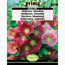 Stokrose � Alcea rosea �Duplex Mix� � Fr� (min. 25 fr�)