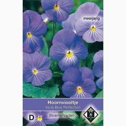 Viola cornuta Blue Perfection - Hornviol (ca. 100 fr)