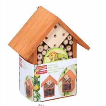 Insekthotel i Tr 16 x 9 x 19 cm, vlg