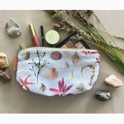 KOSMETIKTASKE - STRAND (BUND) (kologisk bomuld)