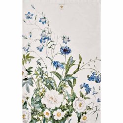 VISKESTYKKE (�kologisk bomuld) - BLUE FLOWER GARDEN JL