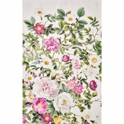 VISKESTYKKE (�kologisk bomuld) - ROSE FLOWER GARDEN JL