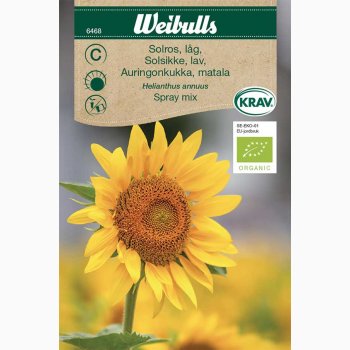 kologiske fr Solsikke (lav) Spray mix, krav