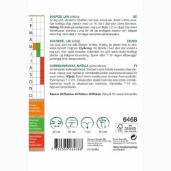 kologiske fr Solsikke (lav) Spray mix, krav