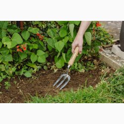 Gavest Planteske og Gaffel i Rustfri stl med FSC asketr greb- Kent &amp; Stowe