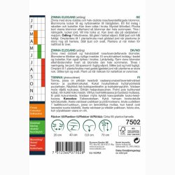 Zinnia Elegans Dream Lavender - Frkenhat (min. 65 fr)