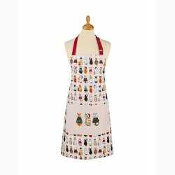 Christmas Cats in Waiting Forklde i Rd/Hvid   (Julekatte som venter)  Ulster Weavers