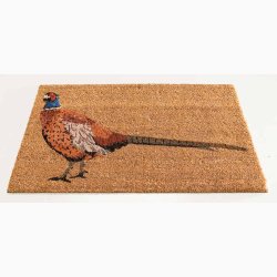 &#129434; Drmtte med Farverig Fasan 75*45 cm