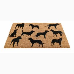 Drmtte med hundemotiver 75*45 cm