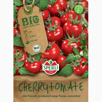 kologiske fr BIO-Tomaten Zuckertraube - Cherrytomat