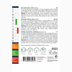 rt, salat, hj Sugar Snap