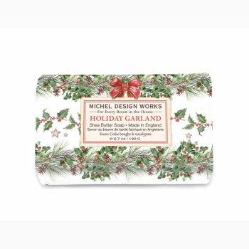 Hndsbe HOLIDAY GARLAND (190 G), Triple Milled (tredobbelt malet) - Julesbe - Michel Design Works
