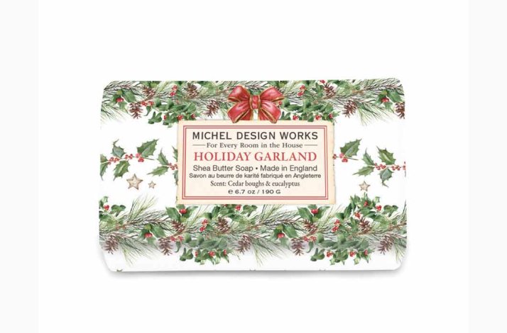 Hndsbe HOLIDAY GARLAND (190 G), Triple Milled (tredobbelt malet) - Julesbe - Michel Design Works