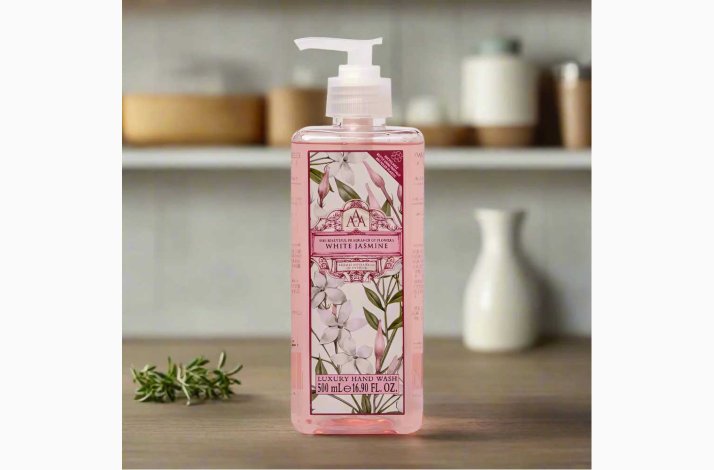 Luxury hndsbe White Jasmin, Jasmin flydende hndsbe 500 ml