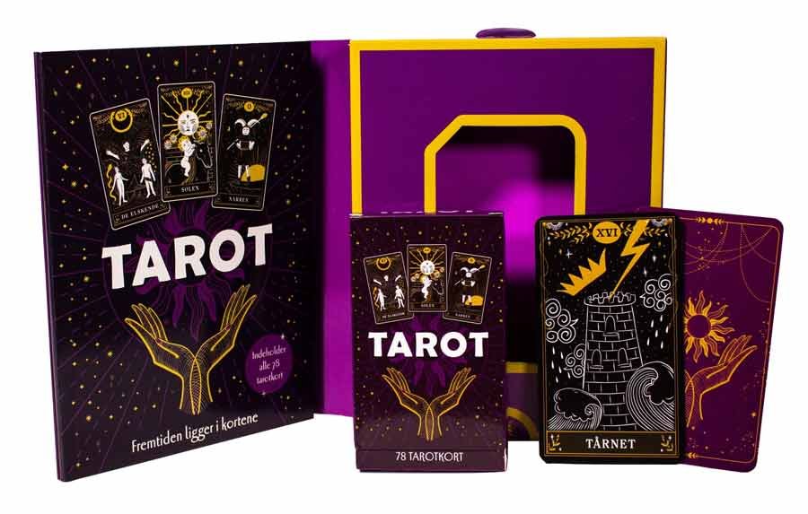 Tarotkort på dansk - Tarot Fremtiden ligger kortene (tarotkort og på dansk) - Tarotkort - Frøtorvet ApS
