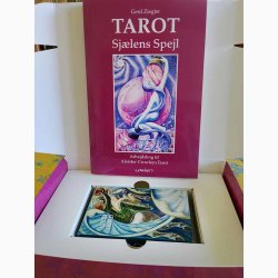 Tarot Sjlens Spejl ST Dansk Bog + Engelske Crowley Tarotkort