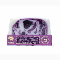 Hndlavet sbe 80 G med E-vitamin - Blueberries-Blackberries -  Blbr-Brombr - Glycerin sbe